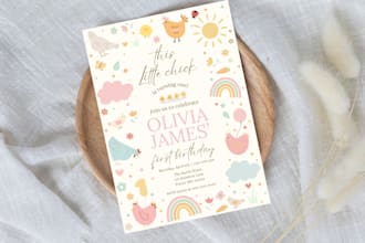 create invites and thank yous for birthdays, bridal and baby showers, and events