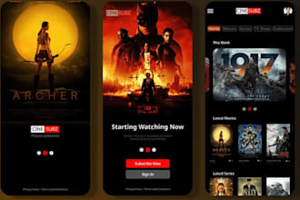 create livestreaming app, video streaming app, music streaming app, tiktok clone
