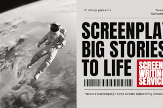 write a cinematic screenplay for your short film or movie