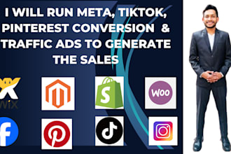 do tiktok, instagram, meta, pinterest paid advertising ads to generate sales