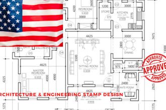 draw stamp architectural drawing floor plan mep engineering drawing city permit