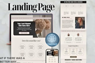 be your gohighlevel expert and create ghl landing page, ghl sales funnel