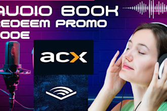 do amazon acx or audible audiobook promotion