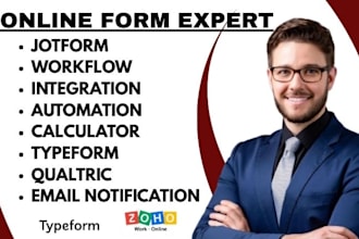 setup google form questionnarie jotform microsoft form tpyeform zohosurvey wufoo