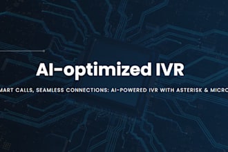 build ai optimized IVR using asterisk