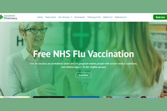 design passive income guaranteed pharmacy store medical equipment shopify store