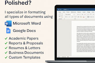 format and organize your word and google docs