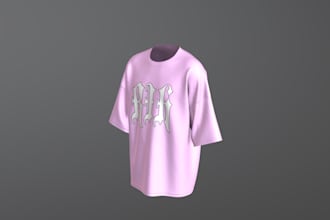make a 3d clothing mock up for your brand