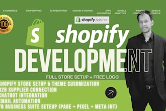 design a shopify pet or eco or print on demand store with facebook ads
