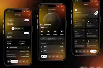 develop cryptocurrency wallet app, blockchain payment like binance or bybit app