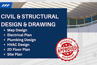 do mep, hvac, plumbing, electrical, and permit drawings