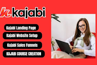 design kajabi website kajabi landing page kajabi online course kajabi funnel