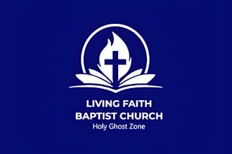 design elegant church religious ministry christian business and branding logo
