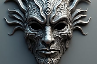 design 3d mask 3d helmet cosplay 3d model cosplay mask cosplay armor 3d printing