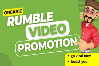 do rumble video promotion