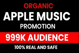 do organic apple music promotion, amazon music spotify music USA itunes music