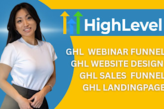 clone gohighlevel website design ghl landingpage ghl sales funnel ghl webinar
