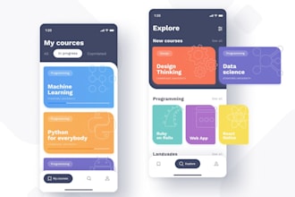 create e learning app educational app online  courses