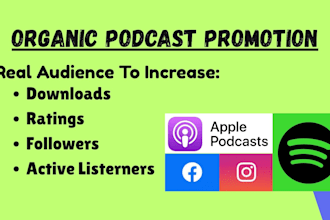 do targeted spotify podcast promotion to USA,UK audience to increase subscribers