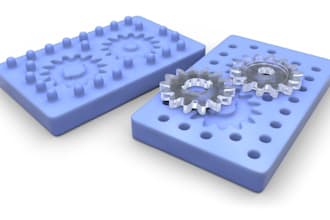 design and manufacturing for plastic injection and silicone molds