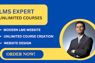 design lms website, redesign learndash lms website, online course creation