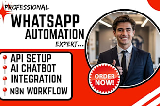 whatsapp chatbot  automated customer interaction via whatsapp business api n8n