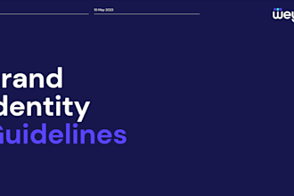 design modern logo, complete branding package and brand book