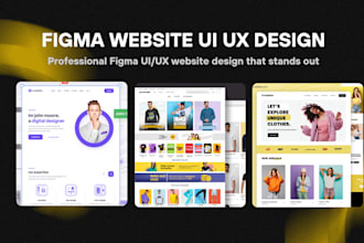 do website ui ux design, figma website design, website design, website ui ux