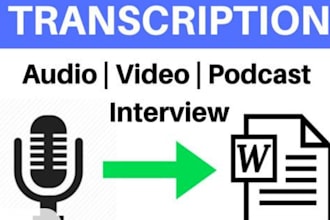 provide professional audio transcription and customer service support