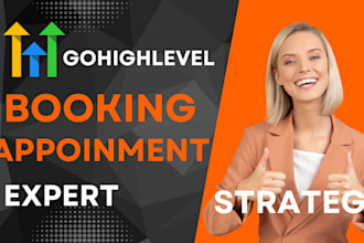 gohighlevel booking and appointment landing page gohighlevel booking website