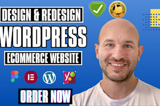 design wordpress ecommerce website using woocommerce, CRM website in wordpress