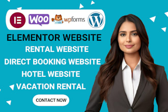 build vacation rental bluehost rental website hotel booking for direct booking