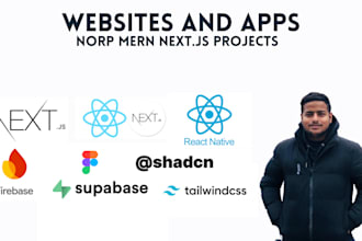nextjs projects, retool to nextjs, openai firebase supabase postgresql mern