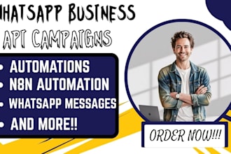 api whatsapp business send whatsapp bulk messages marketing sms campaign chatbot