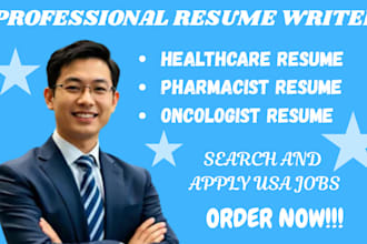 write a professional resume CV for healthcare nurse pharmacisit registered nurse