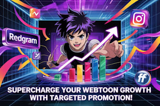 promote your webtoon, webcomic promotion, comic, tapas, manga, voyceme