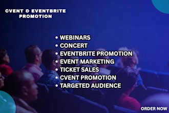do event promotion event setup eventbrite management event ads campaign webinar