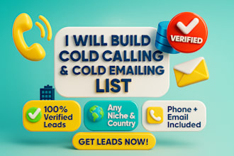 cold calling emailing list