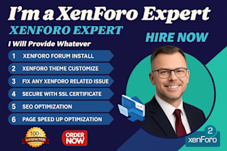 build a forum website, online community with phpbb, mybb, vbulletin, xenforo