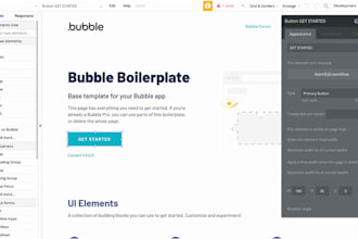 develop bubble io mvp app marketplace bubble tutor