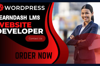 develop a wordpress lms website using learndash lifterlms tutor lms buddyboss