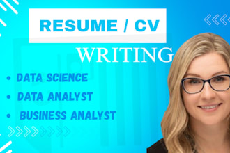 write or edit your data analyst business analyst data science resume