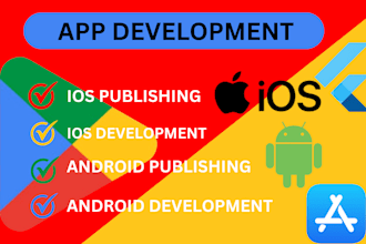 develop and publish android and ios apps with 20 testers