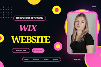 do wix studio website wix website design wix website development figma to wix