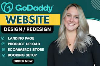 design modern godaddy ecommerce website godaddy business website do godaddy seo