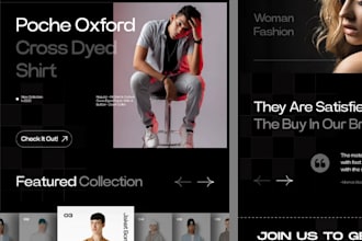 do clothing brand website design or redesign ecommerce website design consultant