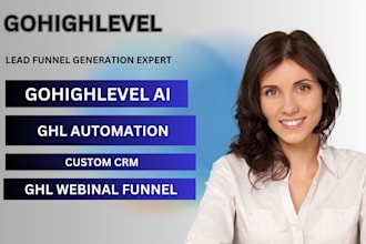 do gohighlevel ai ghl webinar funnel custom CRM ghl automation ghl website