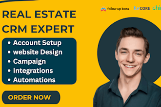 build and integrate your lofty kvcore or follow up boss CRM chime boldtrail