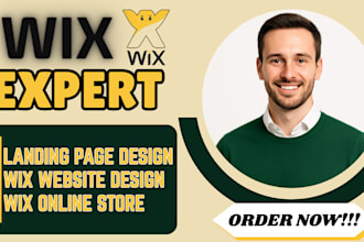 design wix landing page wix online store redesign wix website wix studio website