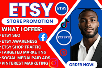 do etsy shop promotion, SEO, etsy traffic, to boost etsy sales